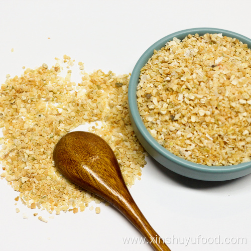 Homemade dehydrated white onion granules